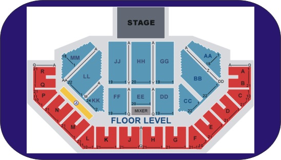 SECC Arena Glasgow - Seated